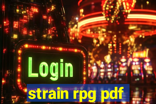 strain rpg pdf